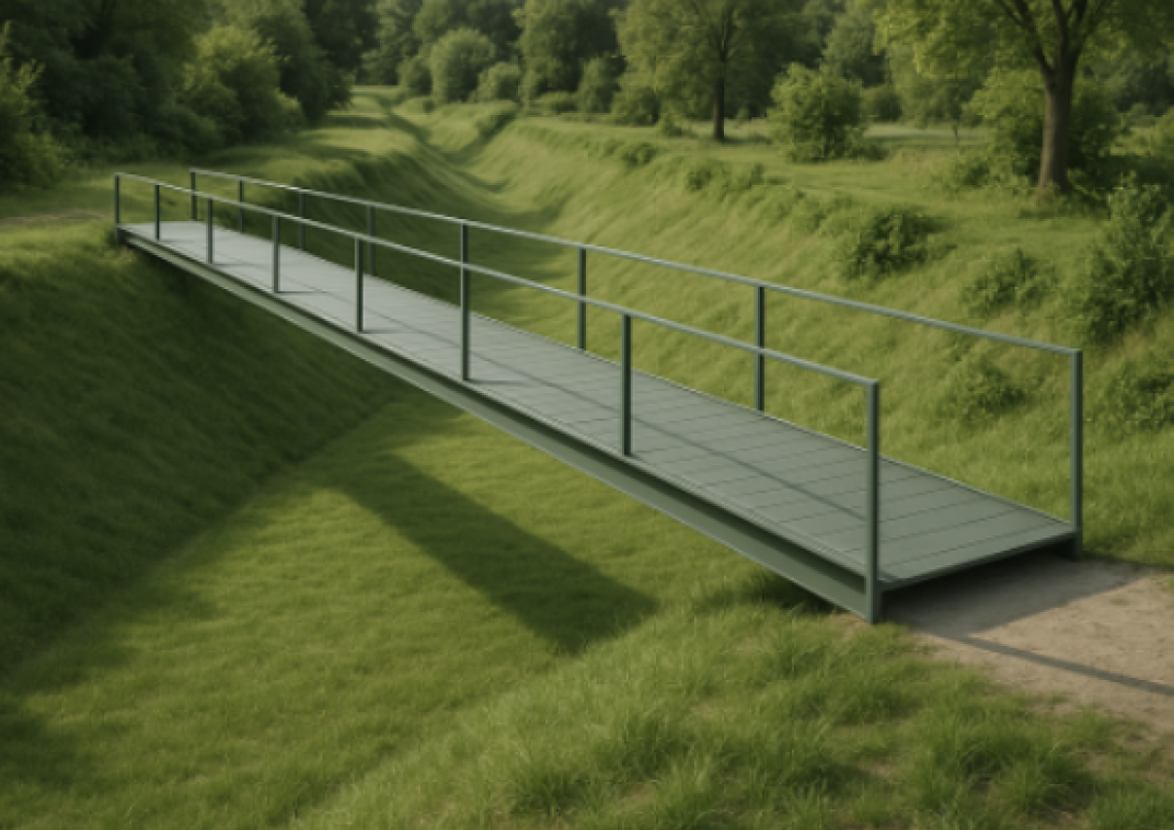 impressieafbeelding brug