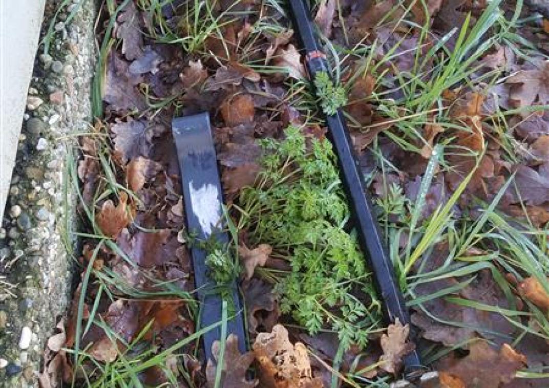 Foto van gevonden breekijzer