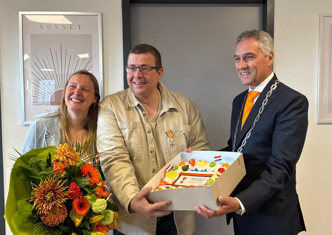 Dennis de Jager krijgt koninklijke onderscheiding