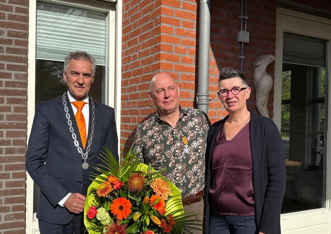 Koninklijke onderscheiding Paul ten Broeke