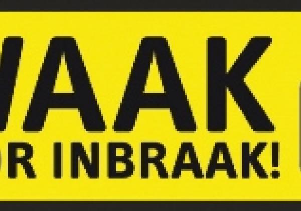 Waak voor inbraak!
