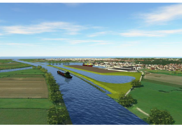 Impressie haven Heijen