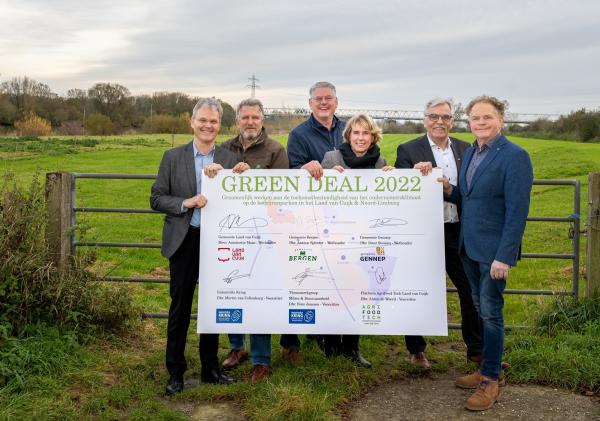 Ondertekening van de Green Deal
