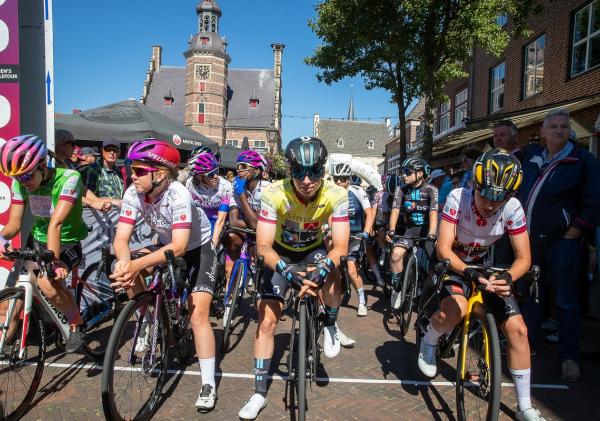 Start etappe Markt in Gennep