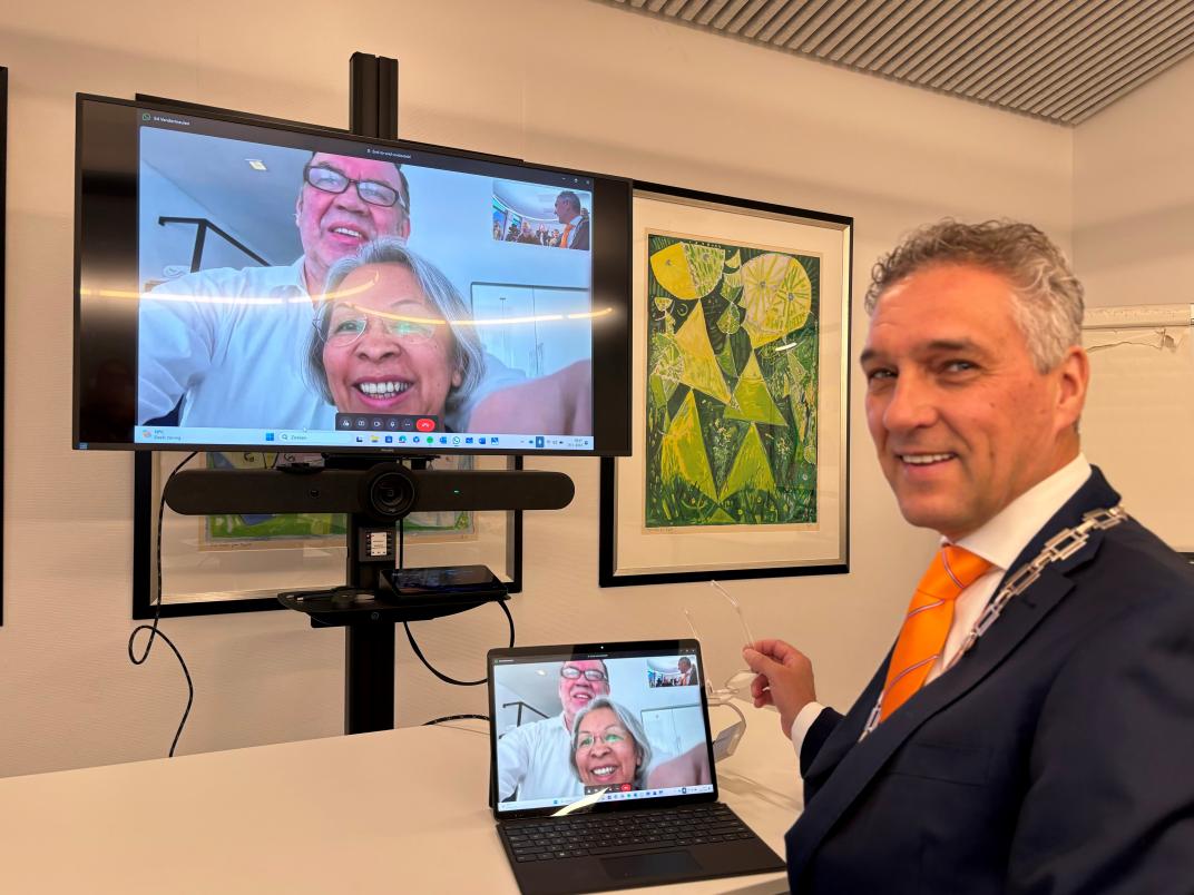 Ed Vandermeulen en zijn vrouw