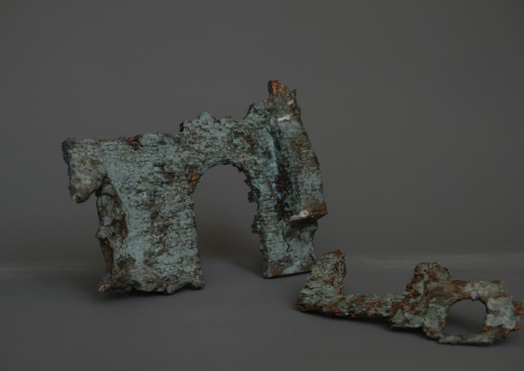 Ontwerp van een archeologische poort door Sjors Smit