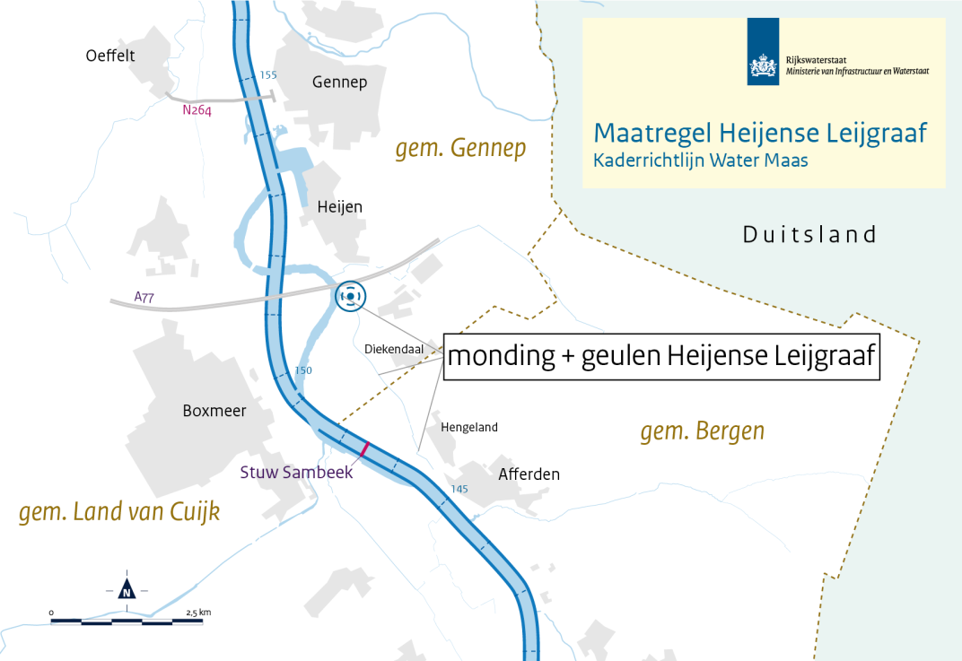 Kaartje rijkswaterstaat