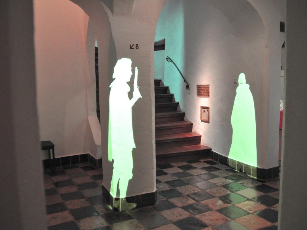 Figuur 3 Vaste tentoonstelling "Willem van Oranje" in Museum Prinsenhof in Delft.