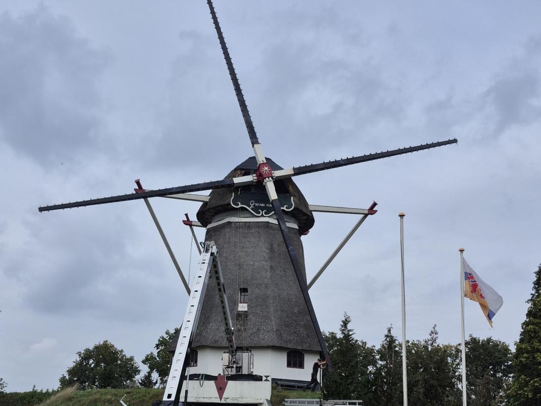 gerardamolen met kraan