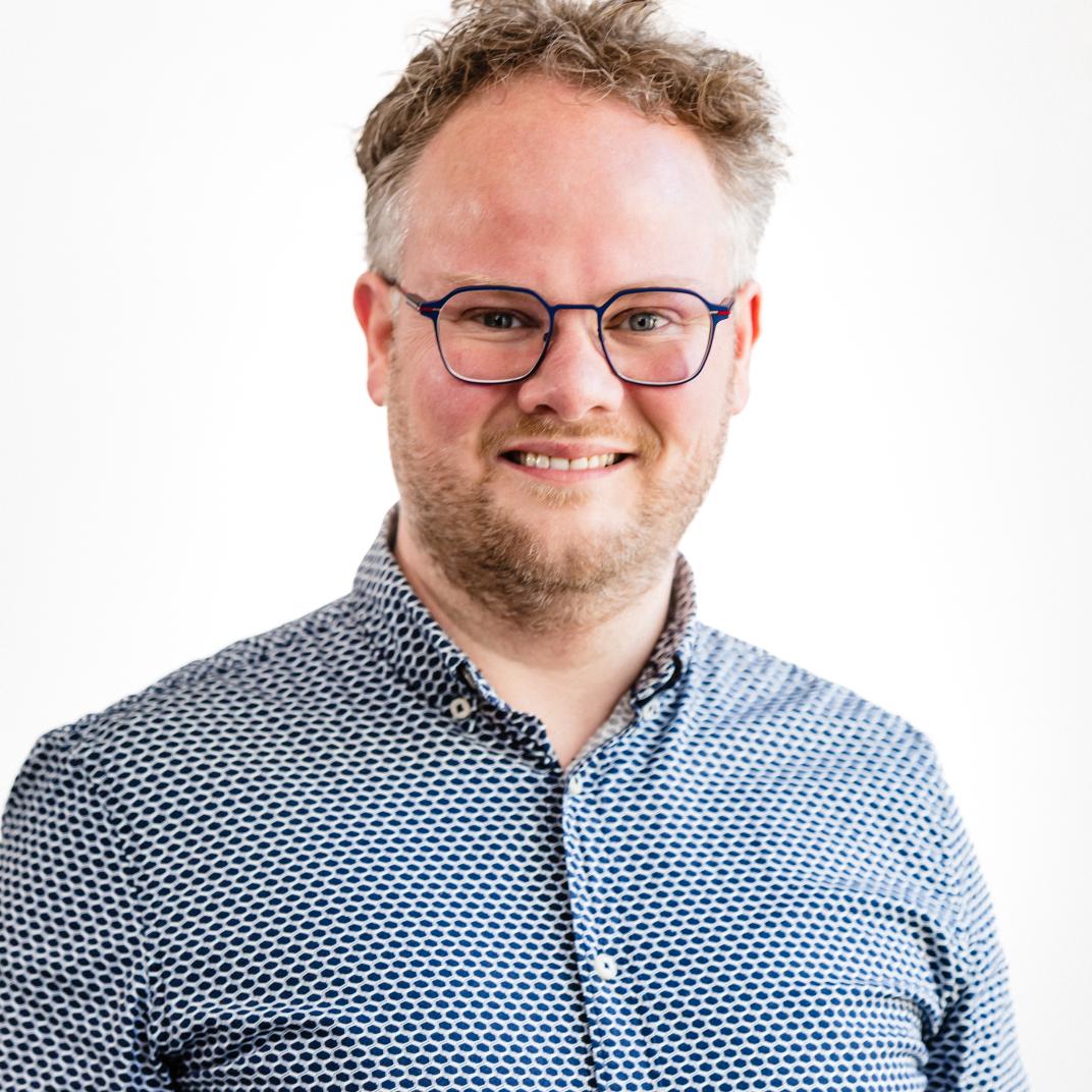 Portretfoto van Sander Pas